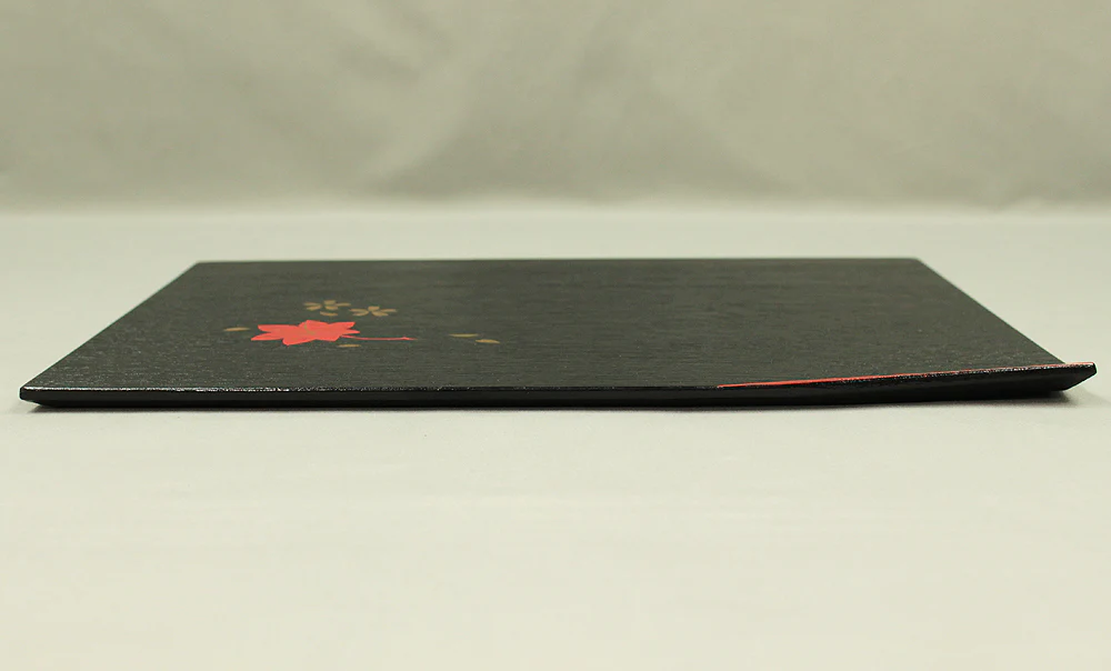 Tray (10) - Echizen Lacquerware Large and Small Square Tea Tray / Japanese Tea Ceremony Utensil VA450 - Image 3
