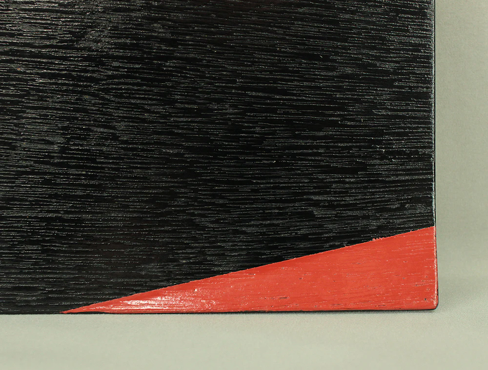 Tray (10) - Echizen Lacquerware Large and Small Square Tea Tray / Japanese Tea Ceremony Utensil VA450 - Image 9