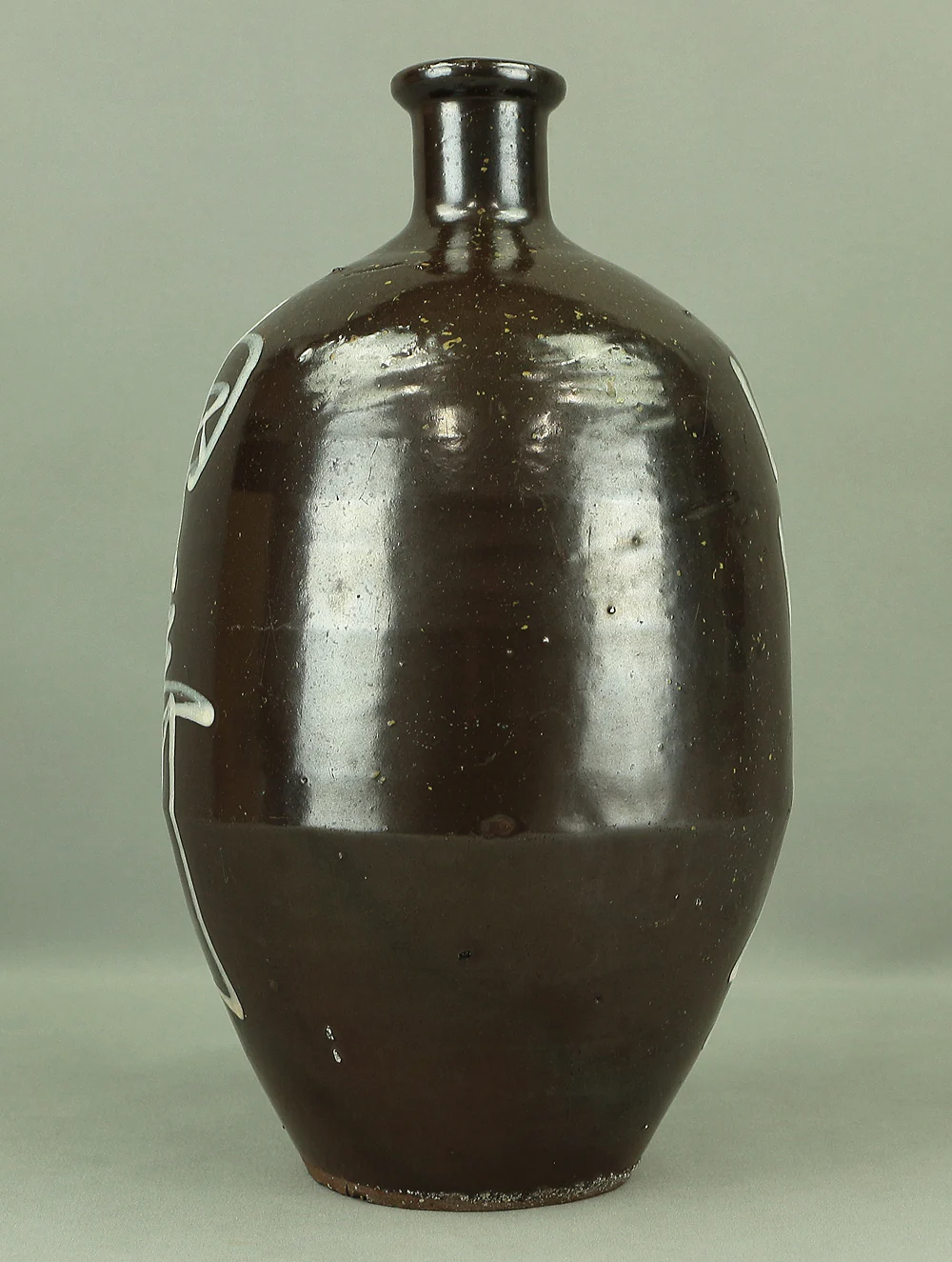 Yamanakaya 山中屋 Japanese vintage Sake bottle Sake bin Kayoi Tokkuri Binbo Tokkuri Kashi Tokkuri V989 - Image 5